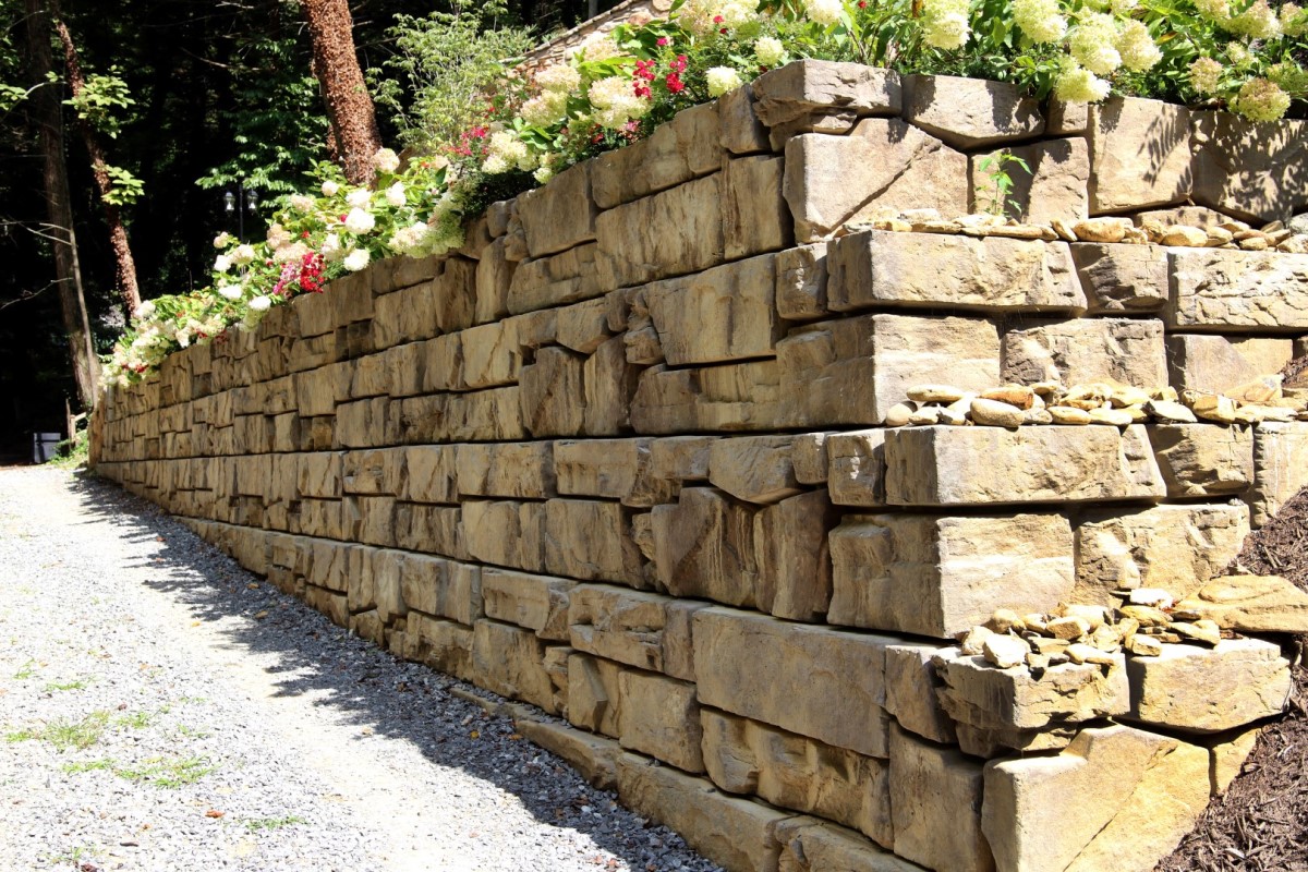 retaining wall block